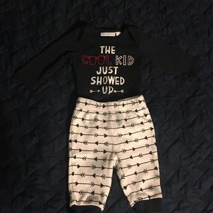 Two piece newborn outfit