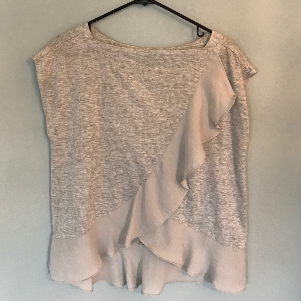 Banana Republic ruffle blouse