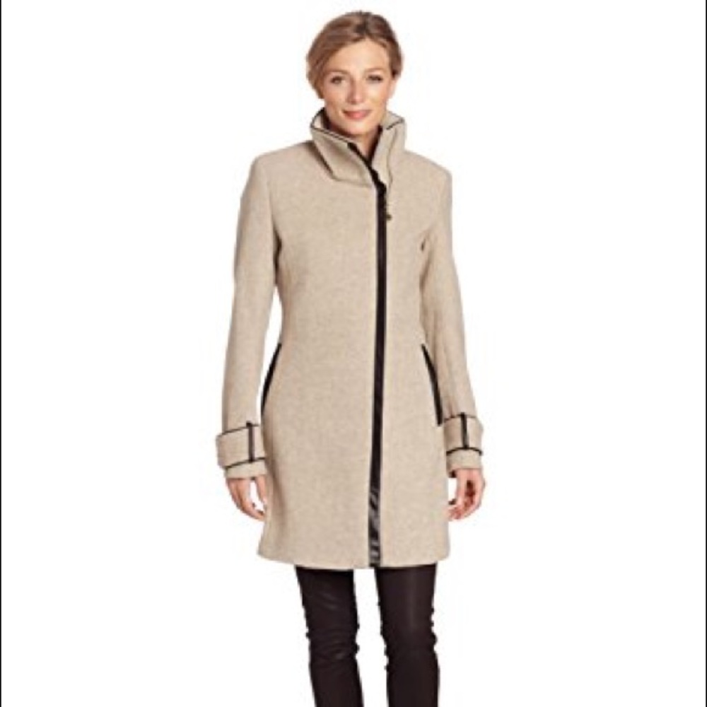 Calvin Klein light brown coat