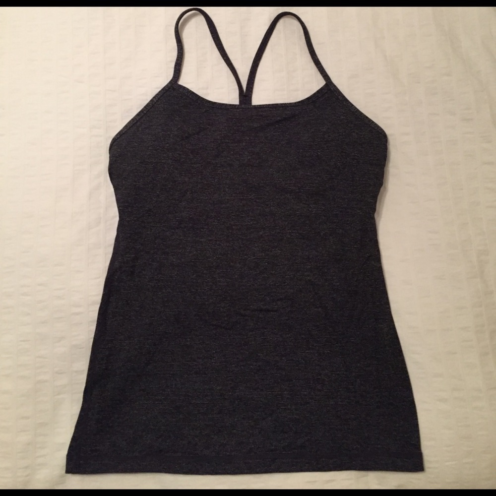 Lululemon Grey Power Y Tank