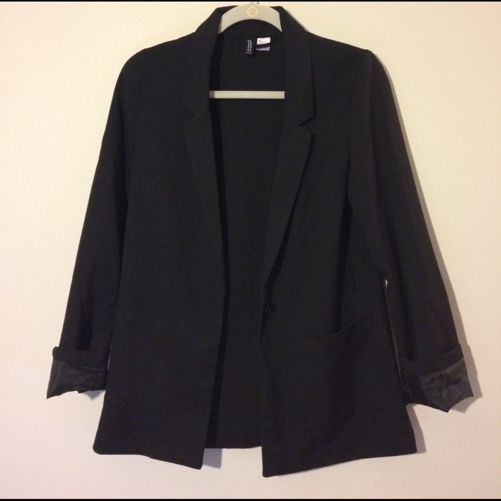 Black boyfriend blazer