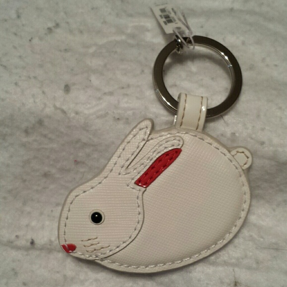 Coach Accessories - NWT Coach bunny rabbit fob keychain. EASTER