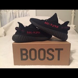 Adidas Yeezy Boost 350 V2, Bred; Size 11