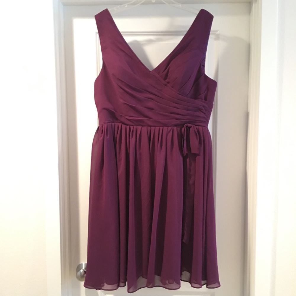 Purple Semi-Formal Dress