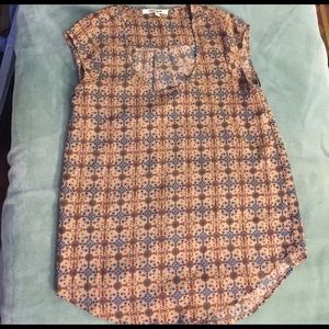 Patterned tank top