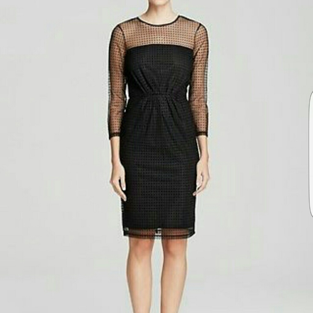 Sheer Polka Dot Party Dress