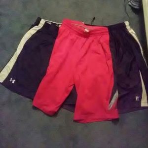 3 pairs of men "ball shorts"