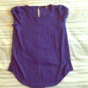 LAST CALL fun 2 fun cap sleeve top