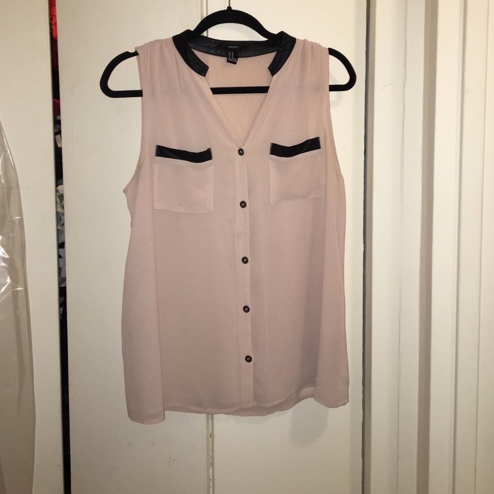 Layered blouse tank!