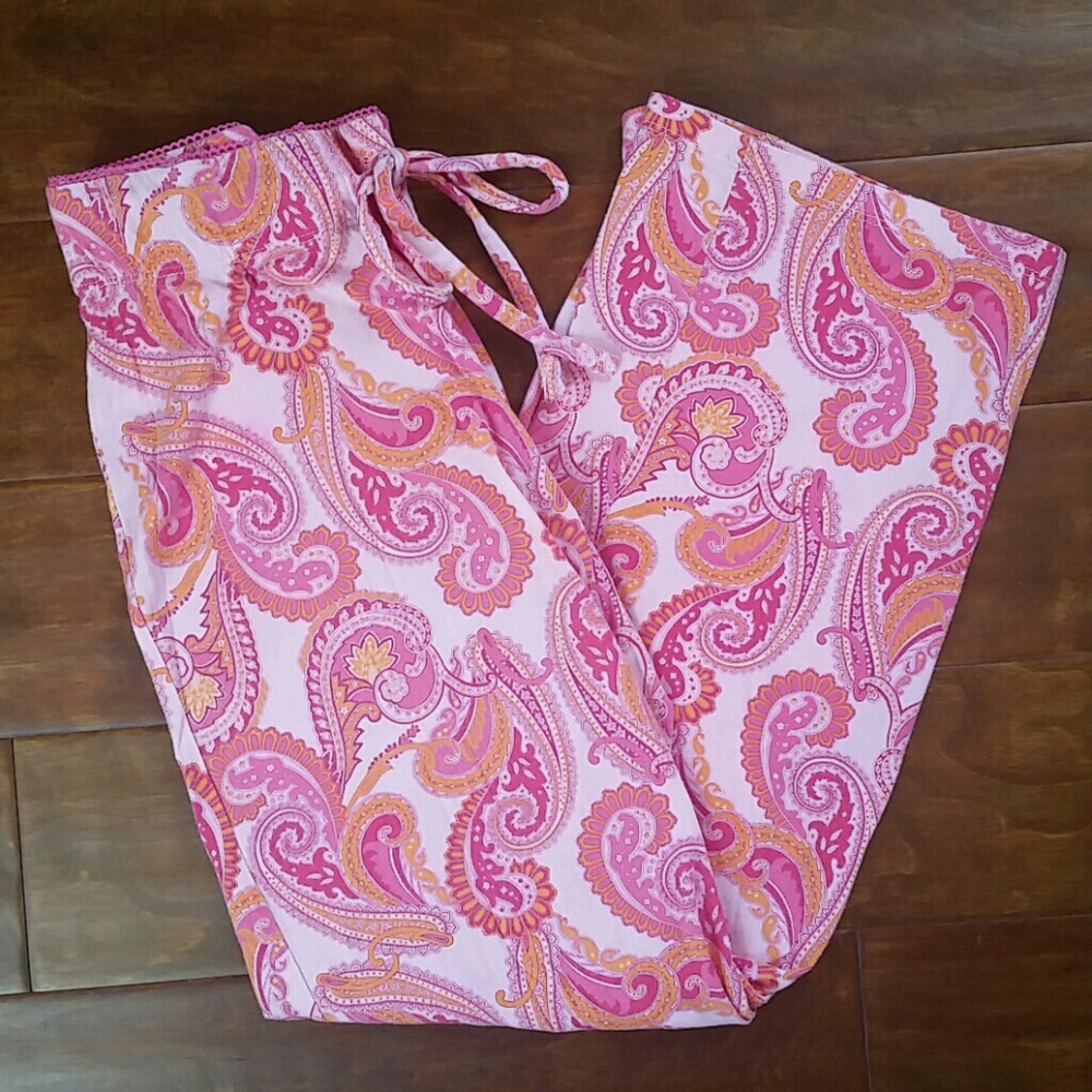 Cynthia Rowley Paisley Pajama Pants Size S