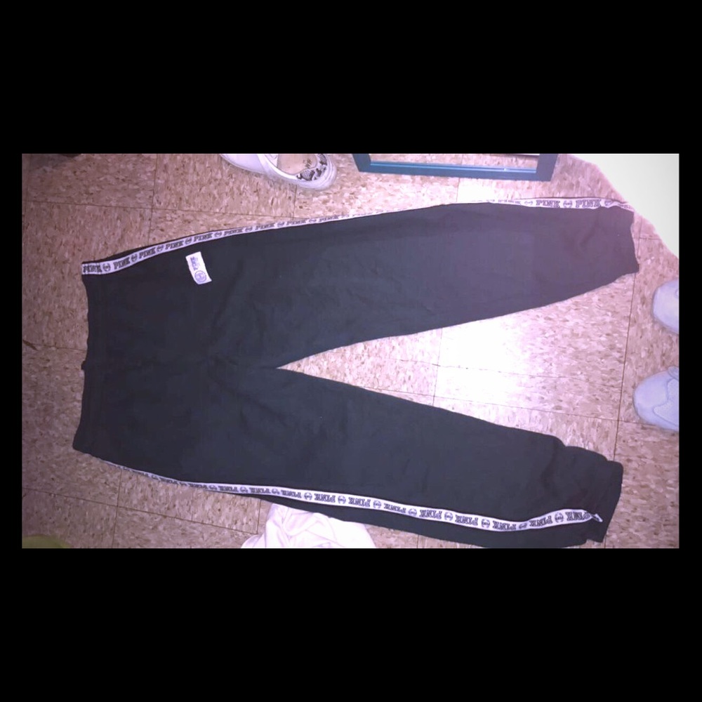 Green sweater pants