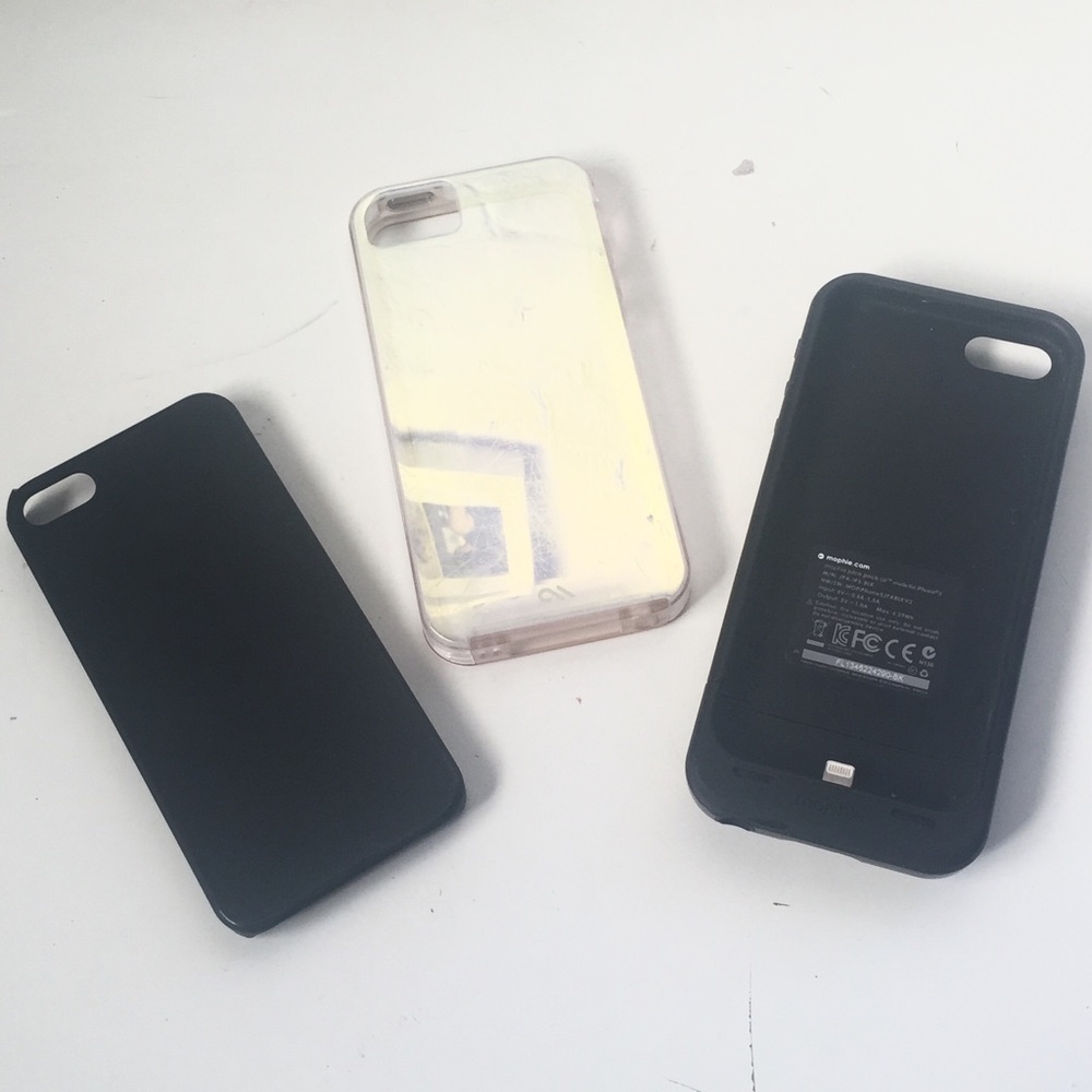 bundle of 3 iphone 5/ 5S cases