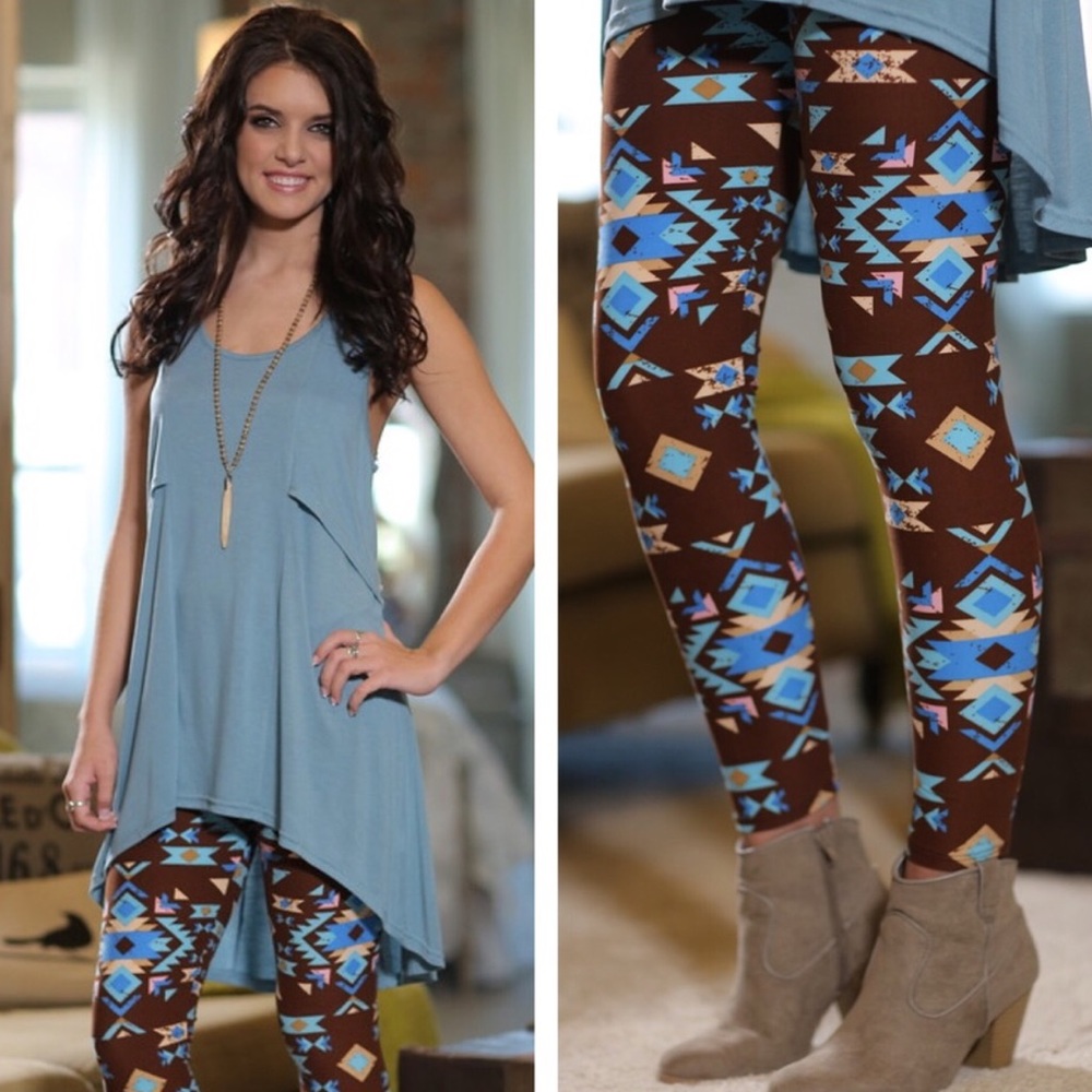 🌸Aztec Print Leggings!🌸