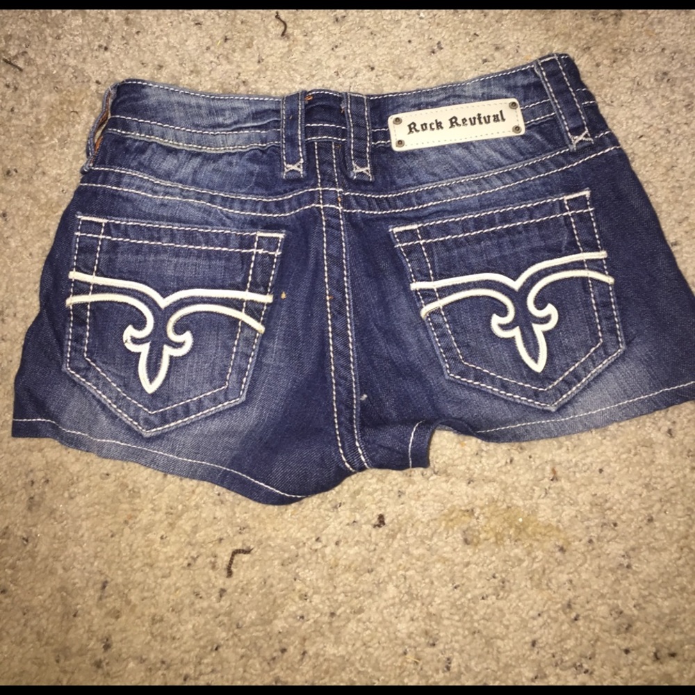 Rock Revival Jean Shorts