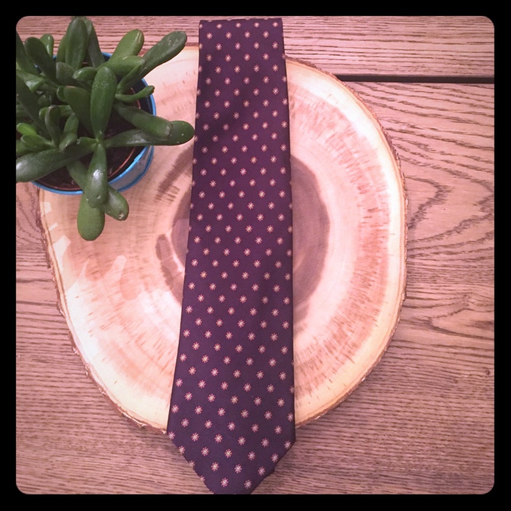 Brooks Brother silk tie stain resistant