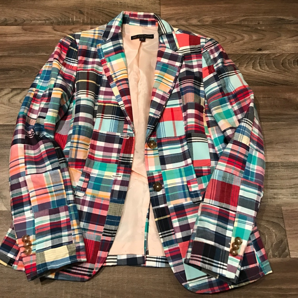 Plaid Brooks Brothers Blazer