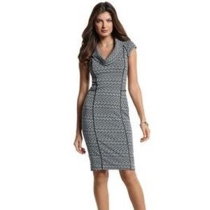 WHBM Cowl neck dress