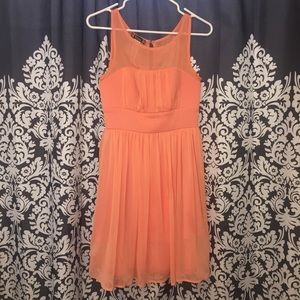 Peach dress