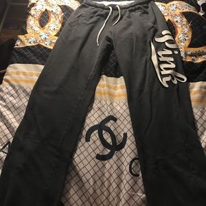 PINK vs sweat pants