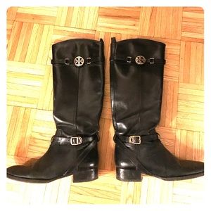 👢Tory Burch 👢 Black Riding Boots Size 9