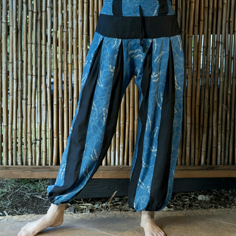 Lightweight cotton harem pants
