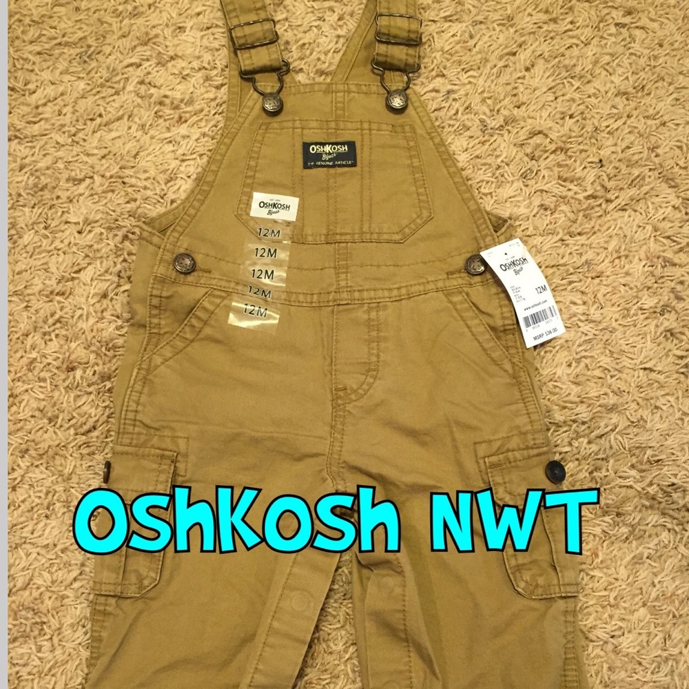 *NWT* OshKosh 12 Month Overalls