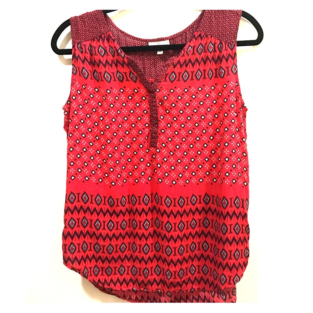 Fun Aztec Inspired Boxy Top