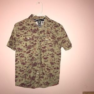 Volcom Button Up Collared Shirt