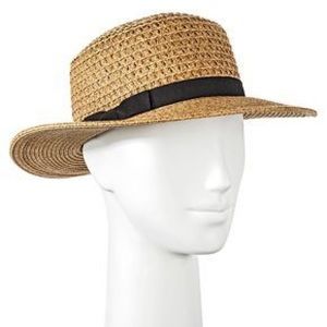 Women's Straw Tan Flat Top - Merona™