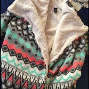 Tribal print very soft sweater