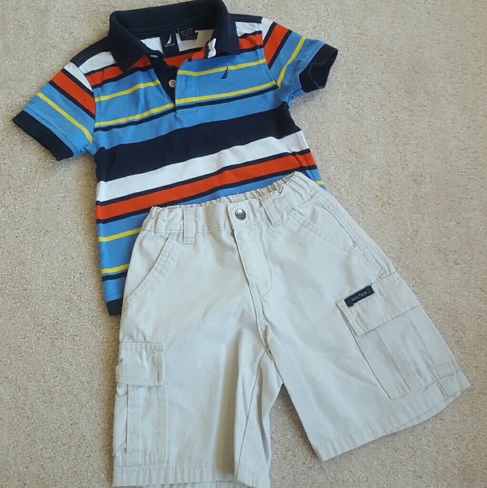⛵Nautica Toddler/ Boys shorts set