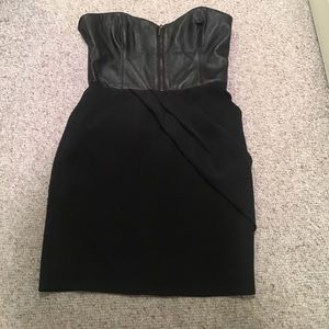 Strapless Black Dress WITH POCKETS