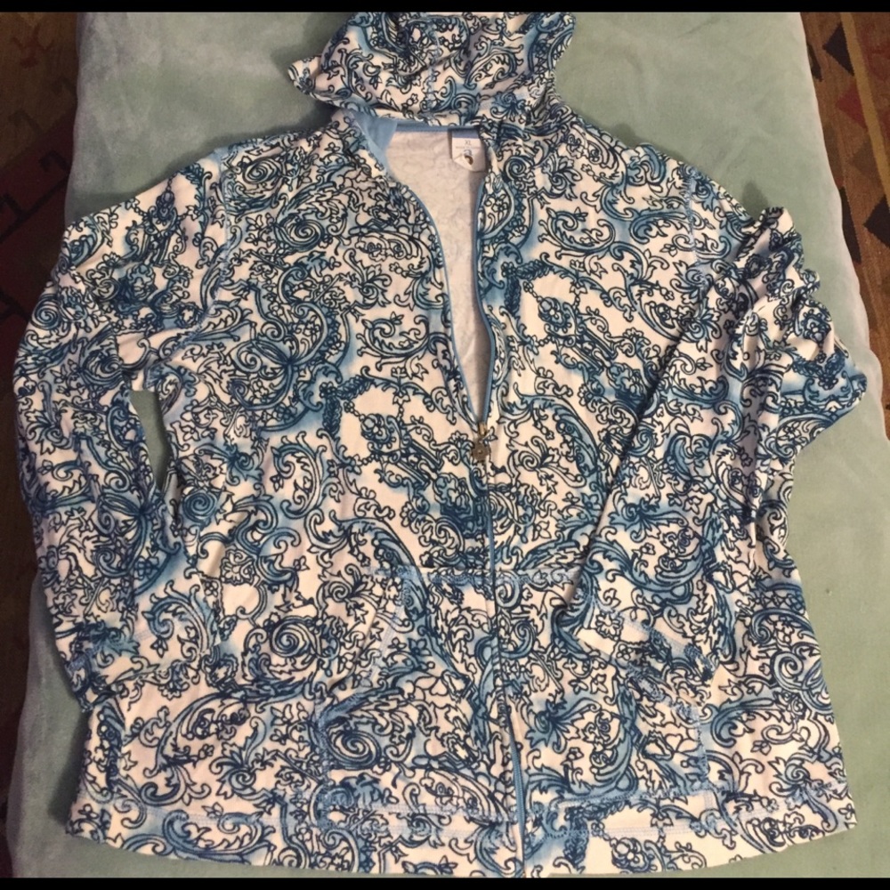 Fun patterned hoodie