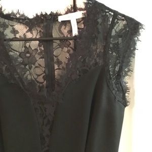 Beautiful lace back little black dress !