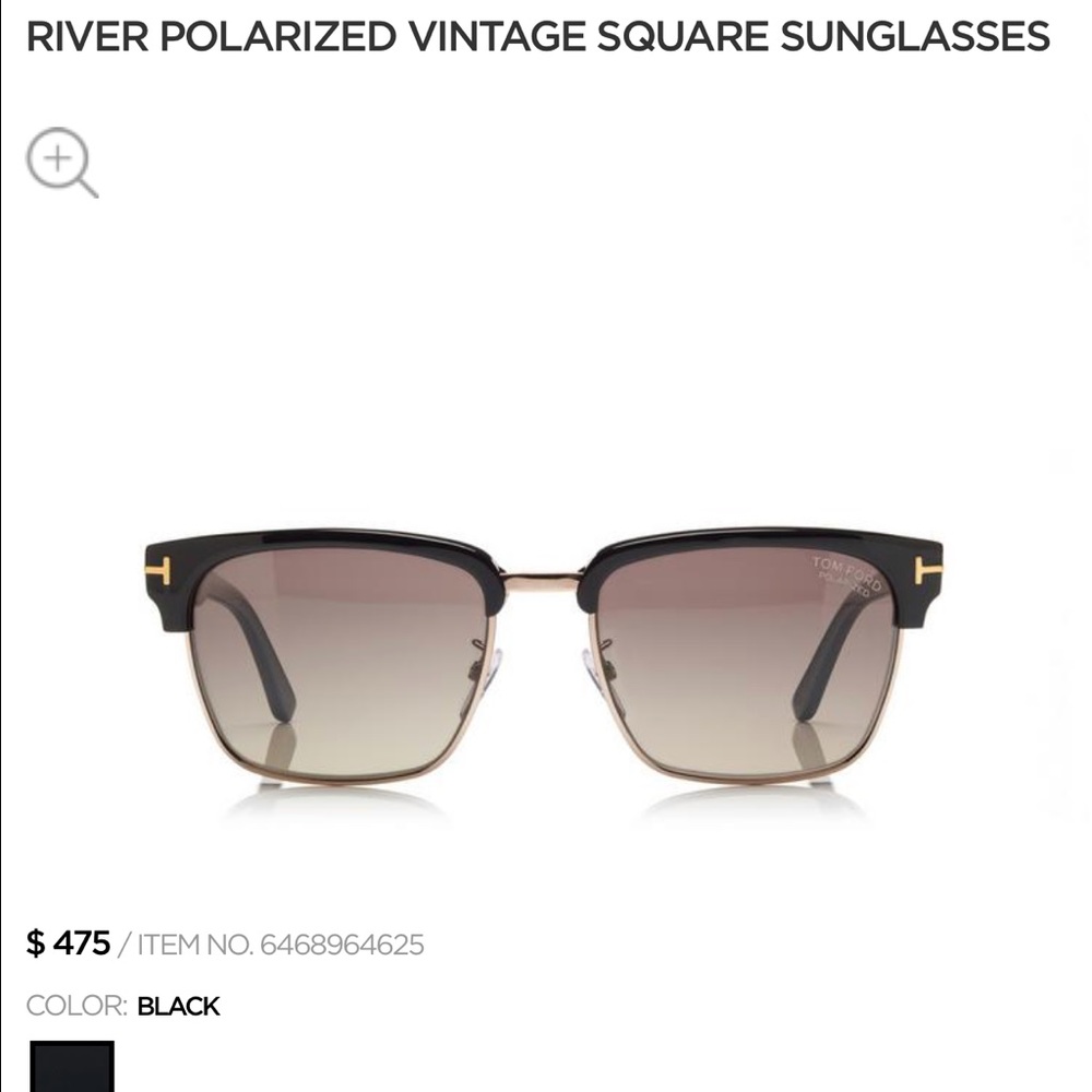 Tom Ford River polarized Unisex sunglasses