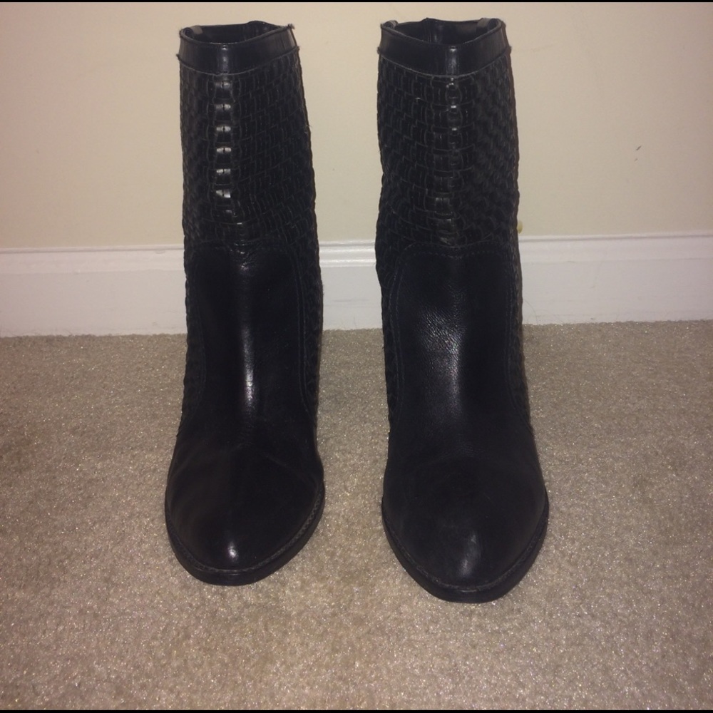 Unique leather cowboy boots