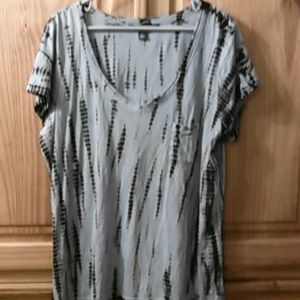 Blue v-neck Rock Republic T