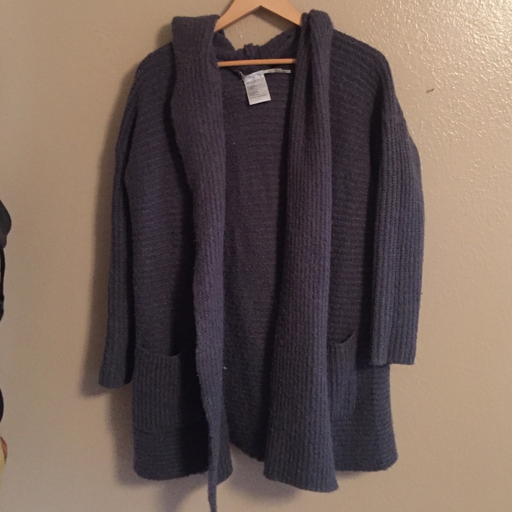 Kimchi Blue grey hooded sweatshirt size small