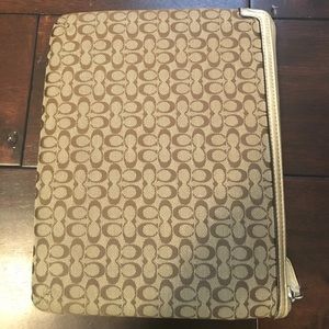 Coach iPad case