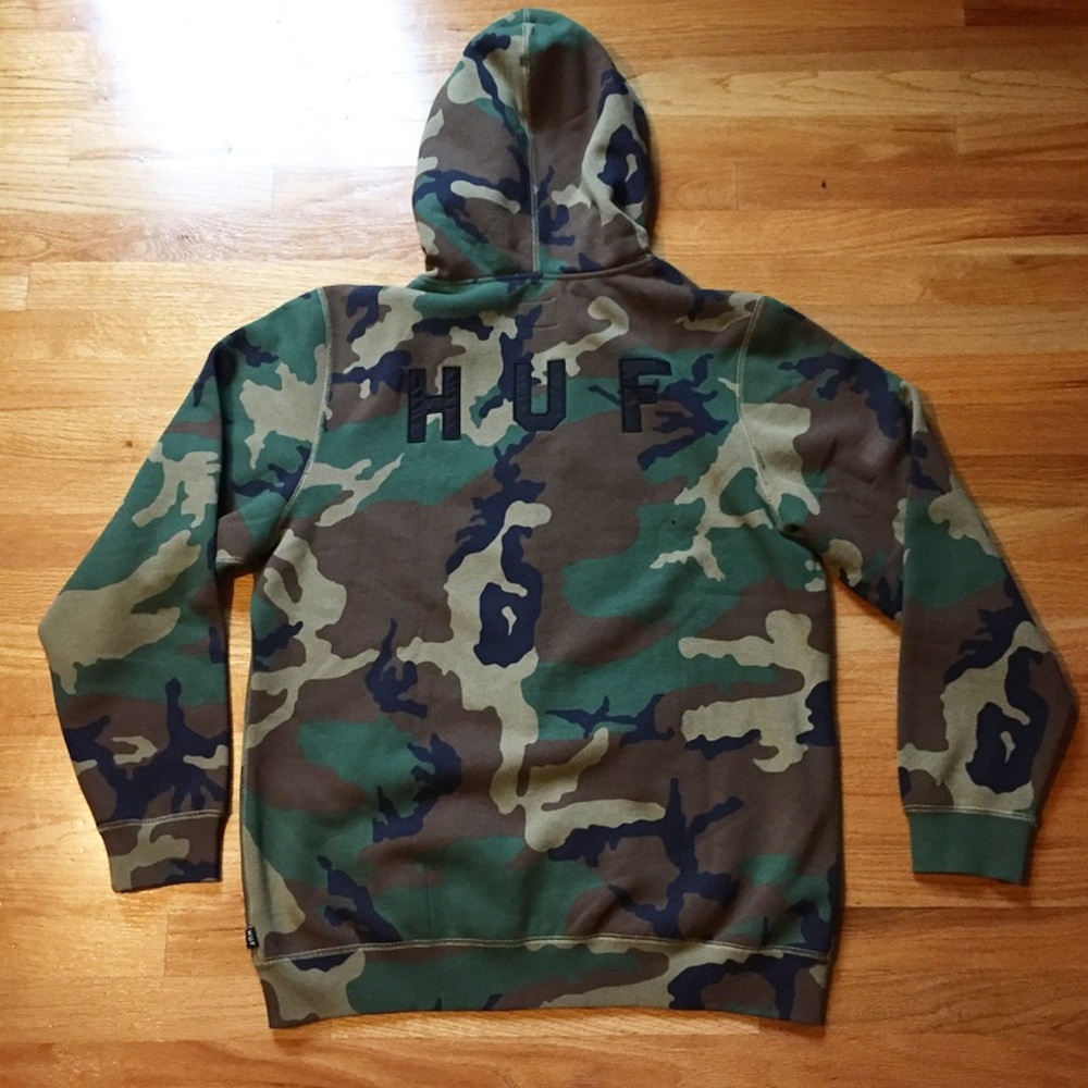 HUF Zip Up Hoodie