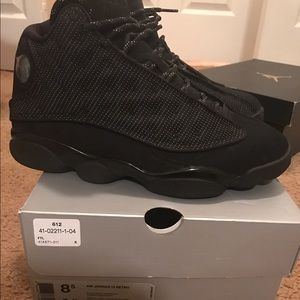 2017 release Air Jordan retro 13 "Black Cats"