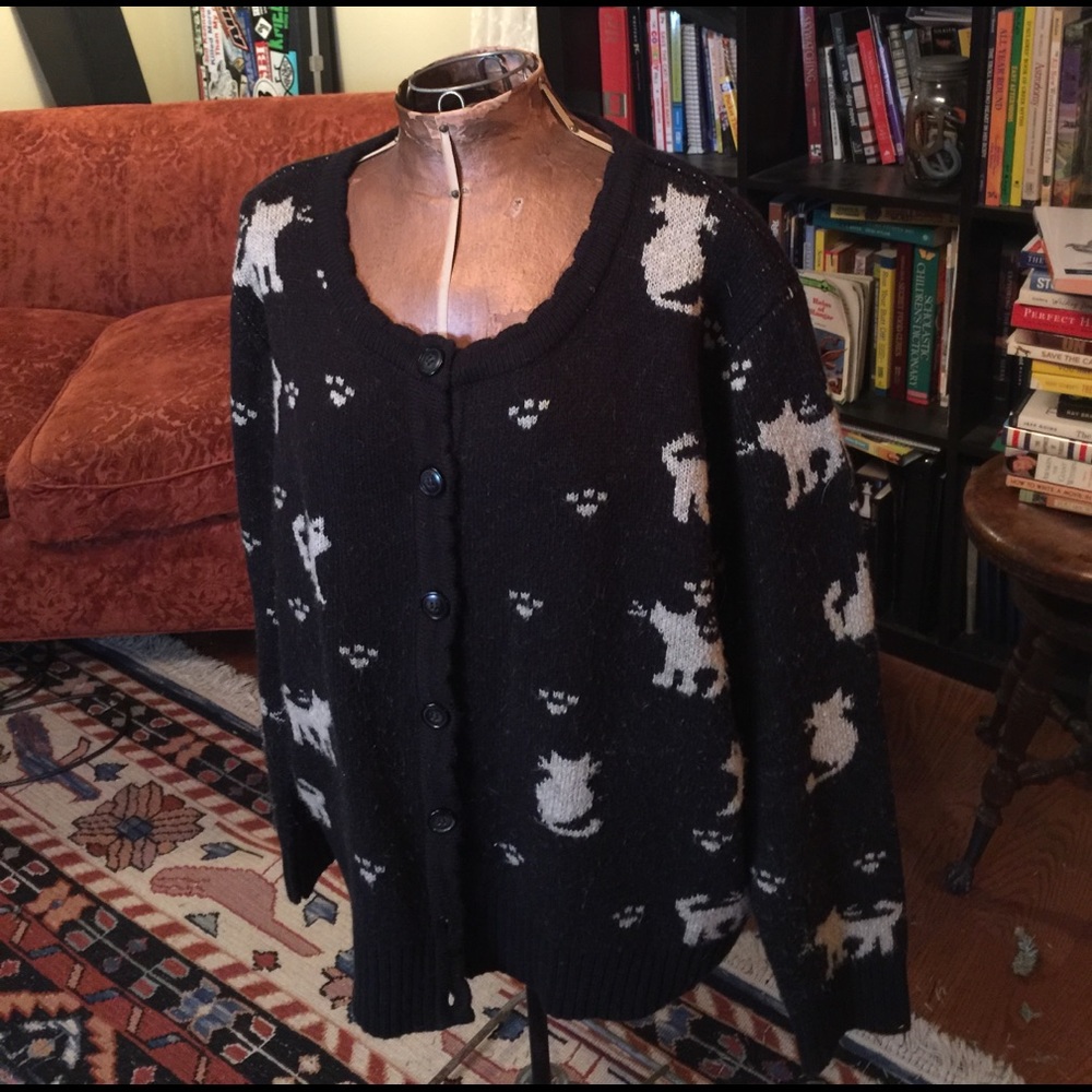 I'll Miss Mew Cat Sweater from Mod Cloth