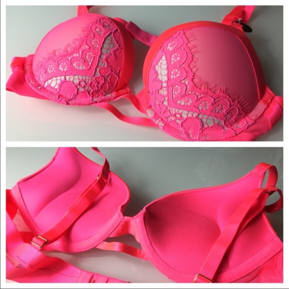 Victoria Secret Satin & Lace Add-2-cups - Picture 4 of 6