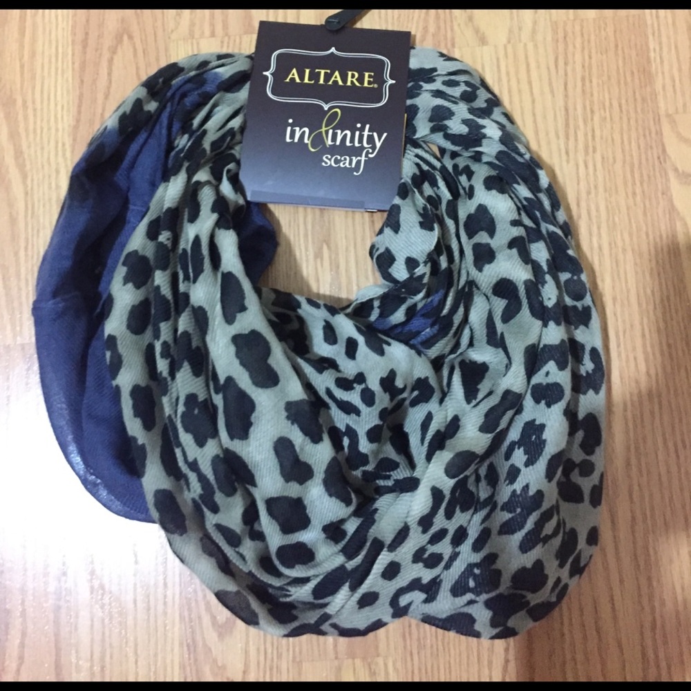 Leopard Infinity Scarf.