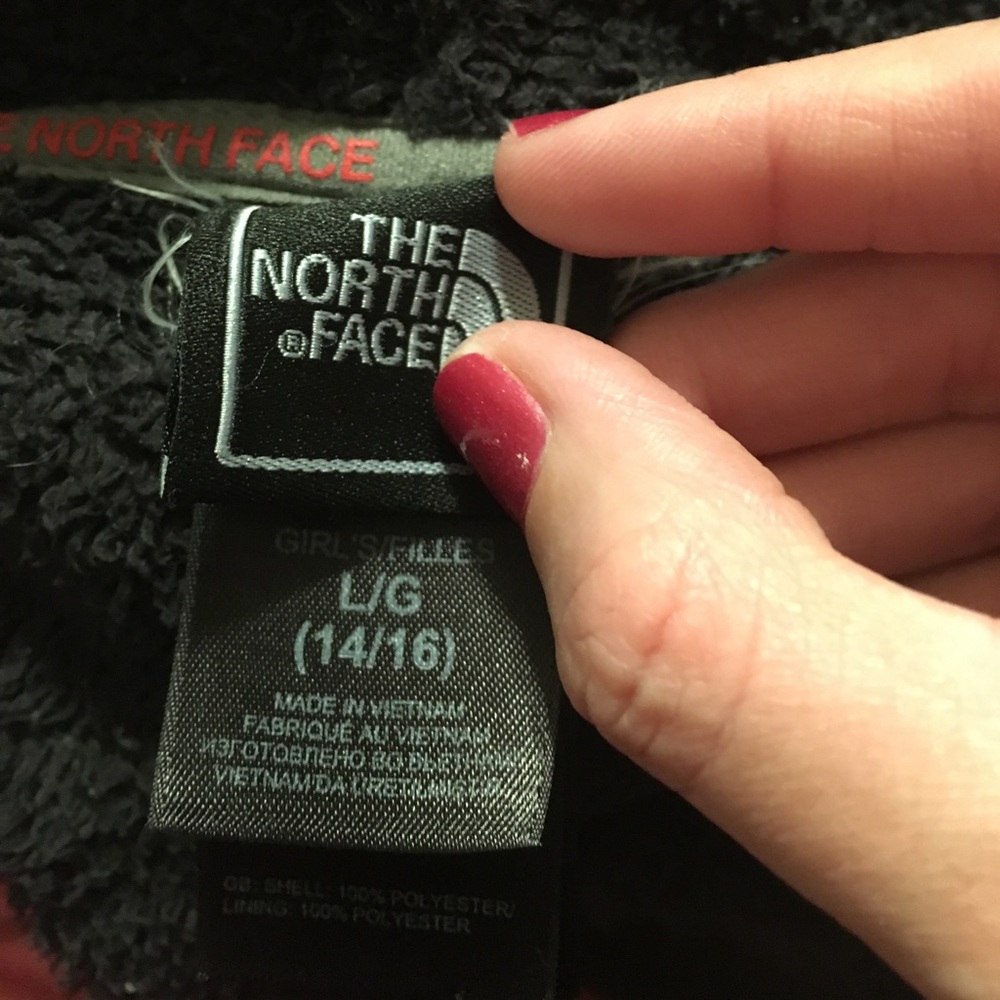 Girl's North Face hoodie jacket