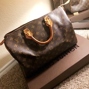 Authentic Louis Vuitton speedy 35