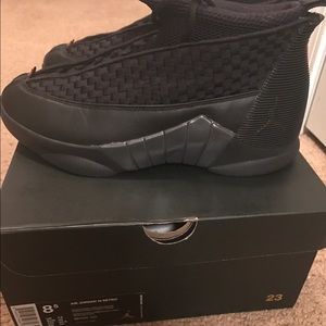2017 Release Air Jordan retro 15 black/varsity red