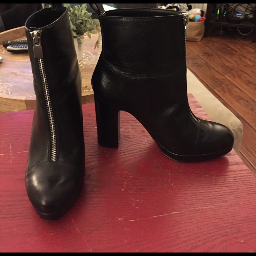 Black Zara Booties