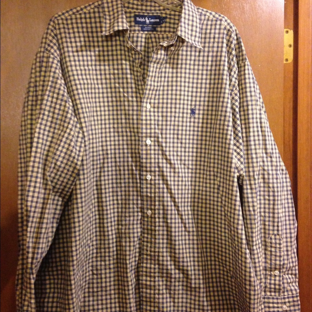 Men's Ralph Lauren Button Down Long Sleeve Shirt