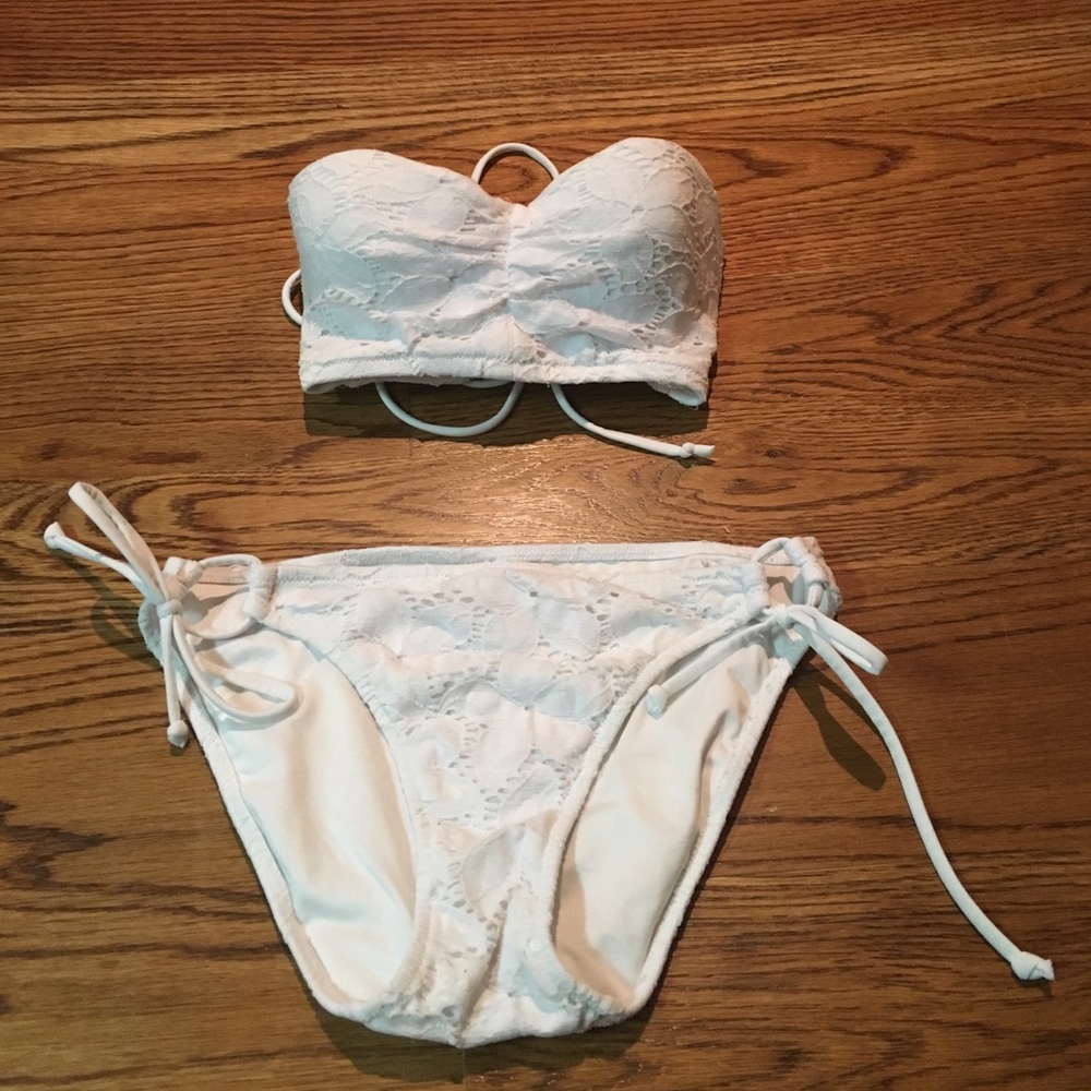 white vs bathing suit